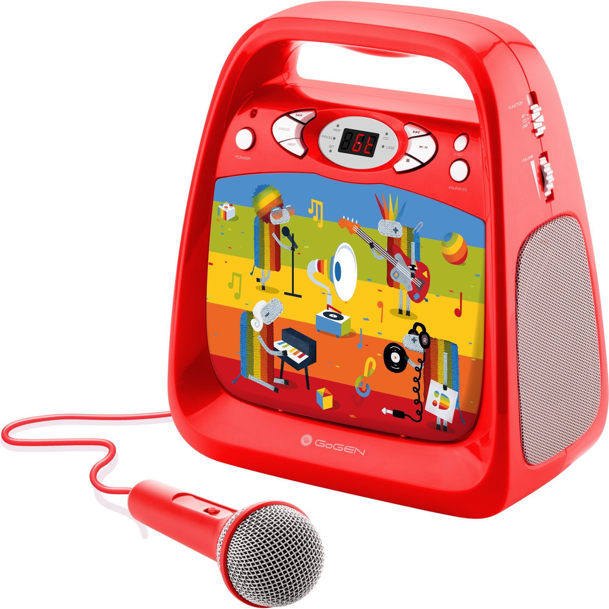 GoGEN gyermek Karaoke R, piros