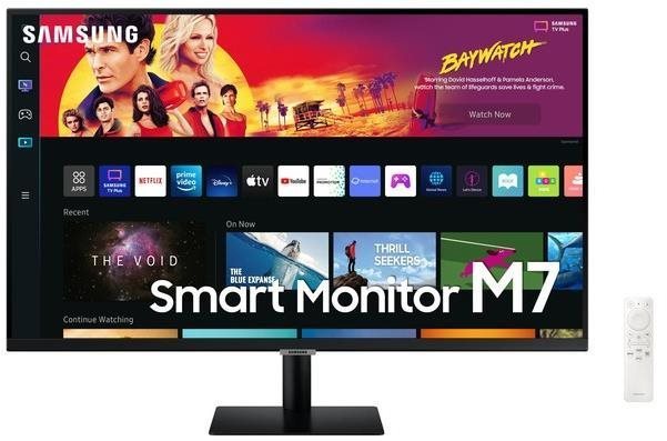 43" samsung m7 smart monitor fekete