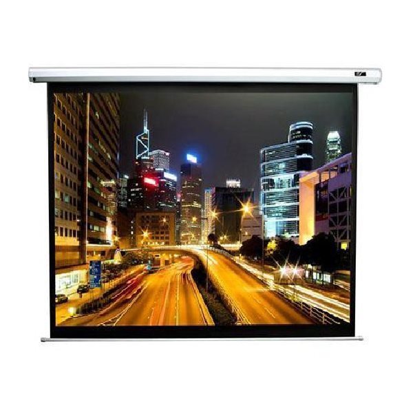 ELITE SCREENS, villanymotoros rolós vetítővászon 120"(4:3)