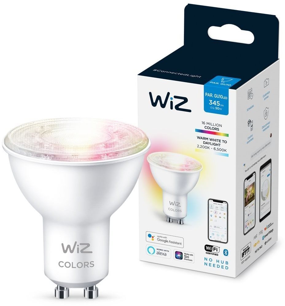 LED izzó WiZ Colors 50 W GU10