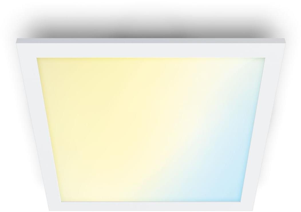 Mennyezeti lámpa WiZ Panel Tunable White 12 W négyzet alakú, fehér