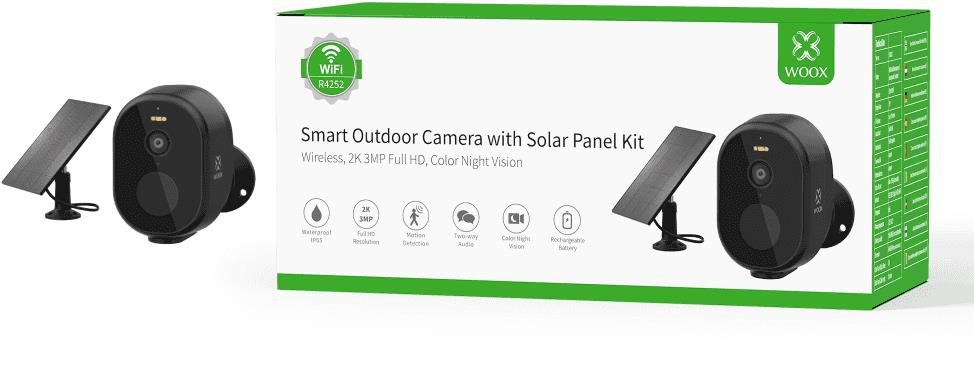 WOOX R4252 Smart Wireless Outdoor Camera Kit