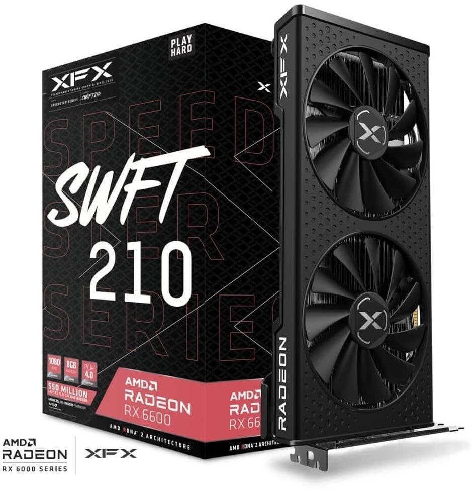 Videókártya XFX Speedster SWFT 210 AMD Radeon RX 6600 Core