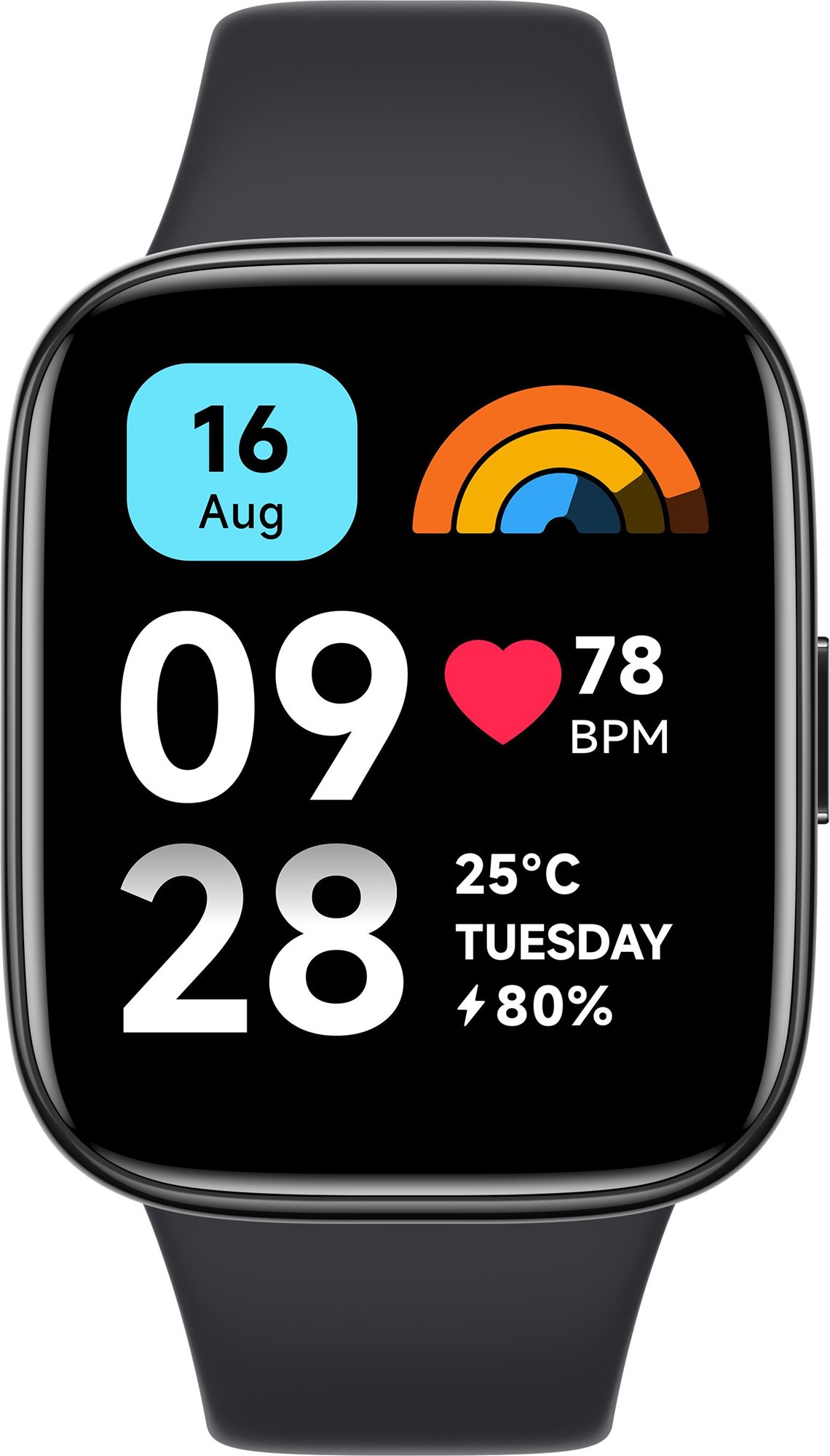 Xiaomi Redmi Watch 3 Active fekete