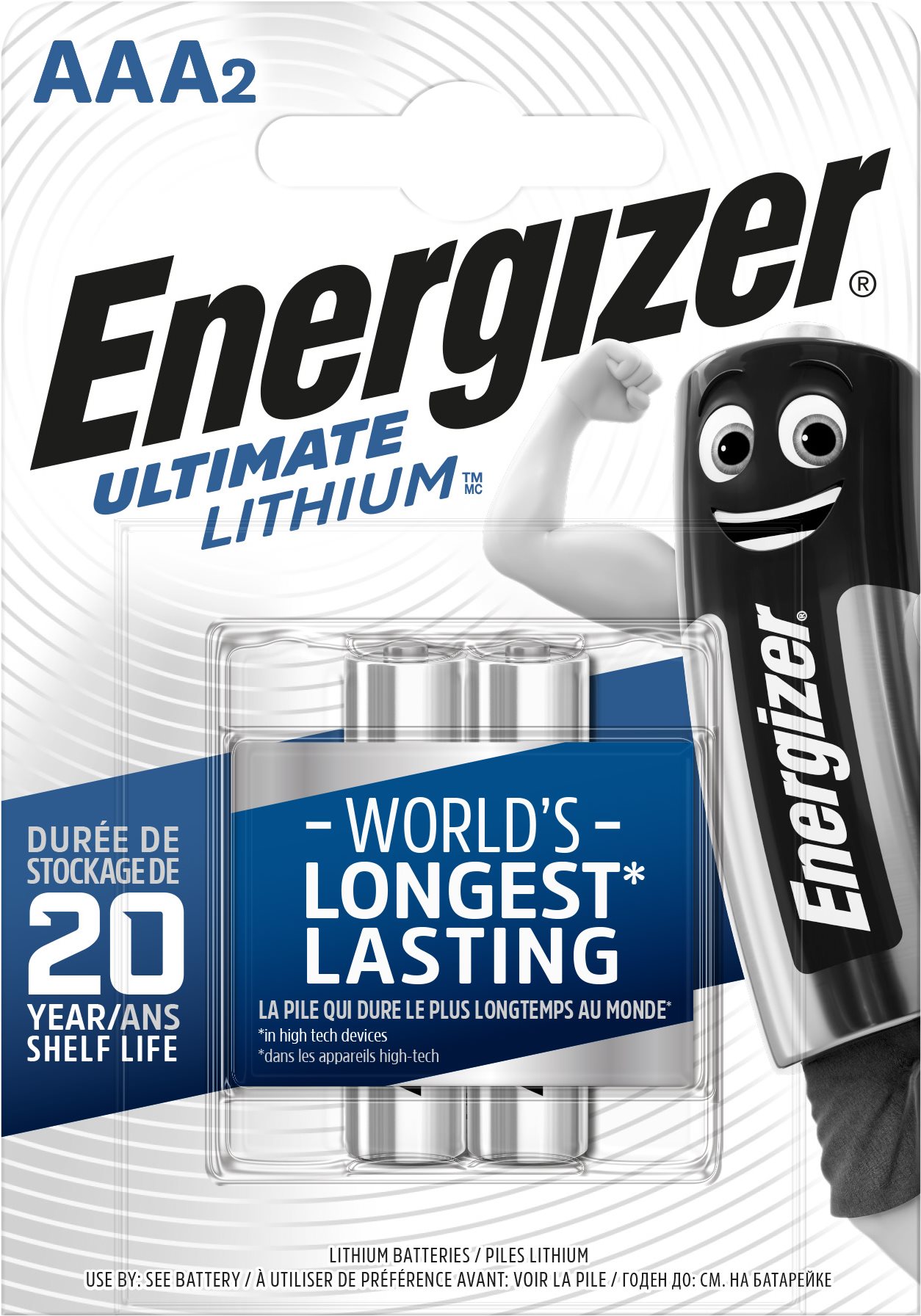 Eldobható elem Energizer Ultimate Lithium AAA / 2
