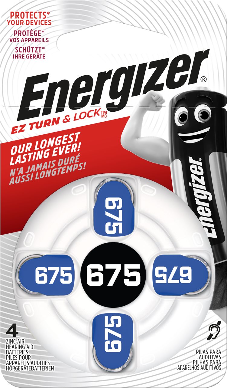 Energizer 675 DP-4 elemek
