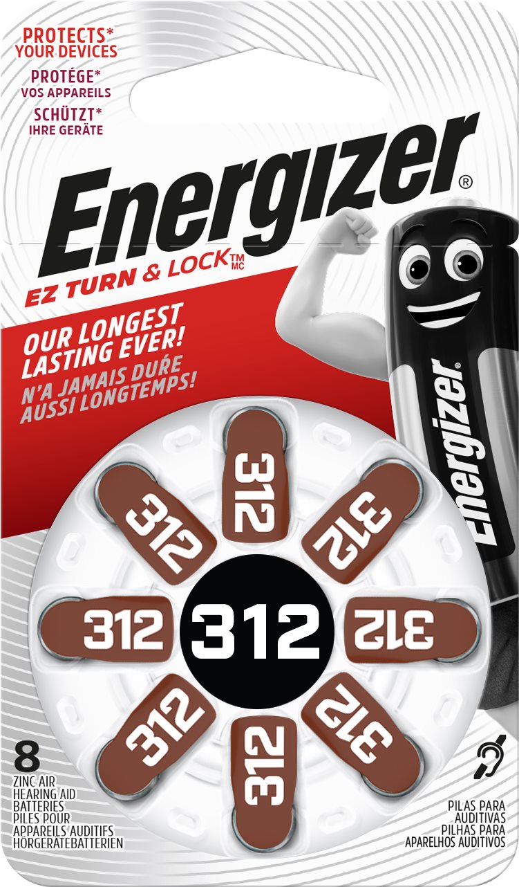 Energizer 312 DP-8 hallókészülékekhez