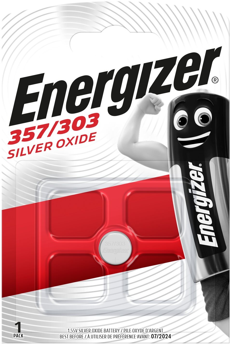 Energizer óra elem 357 / 303 / SR44