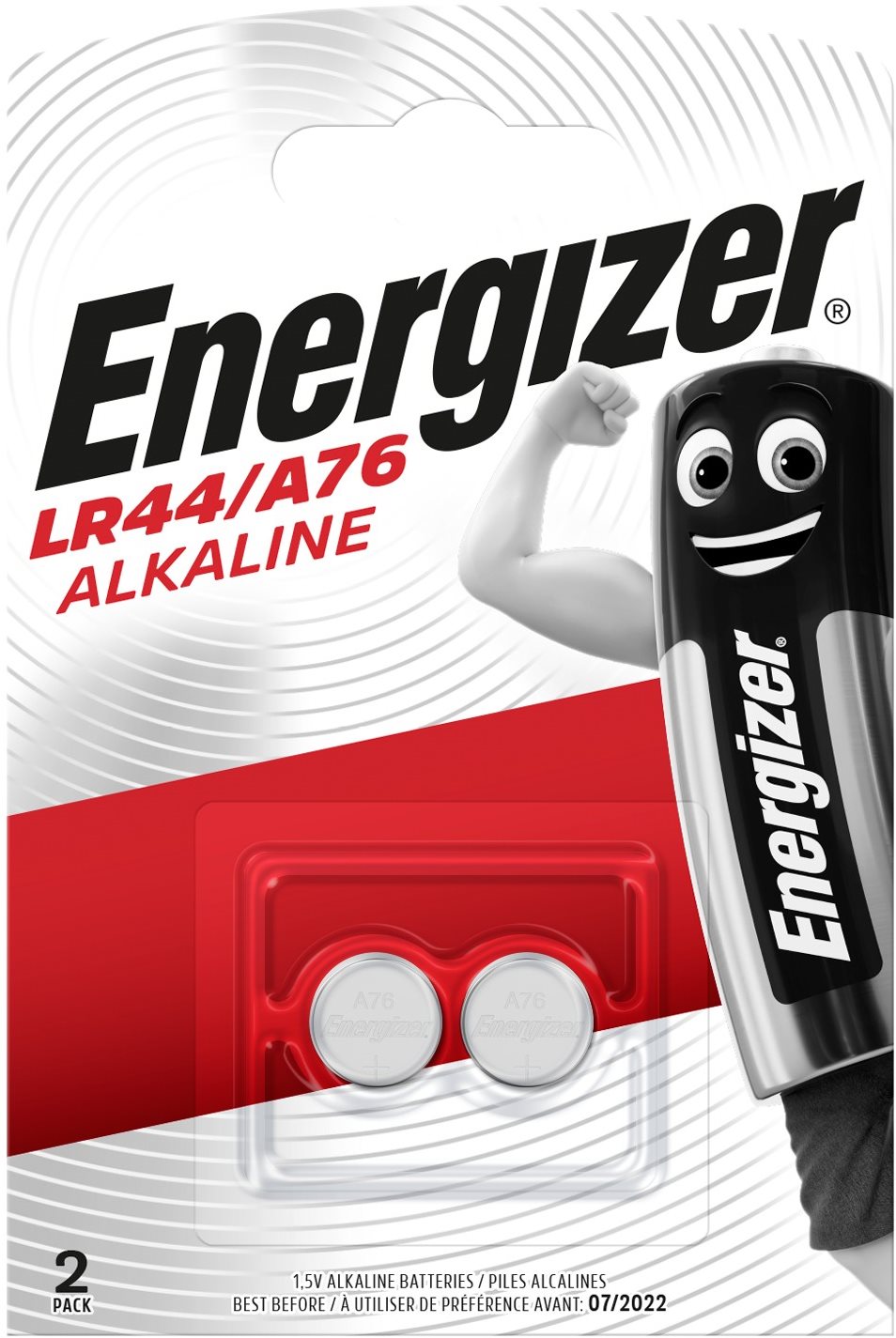 Energizer Speciális alkáli elem LR44/A76 2 db