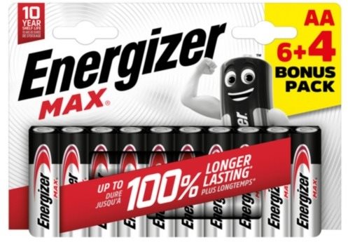 Energizer MAX AA 6 + 4 ingyen