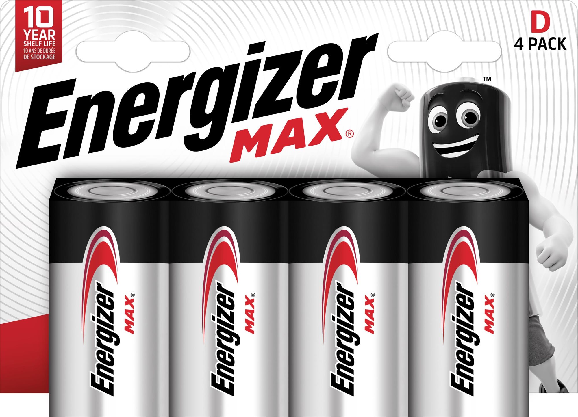 Energizer MAX D 4pack