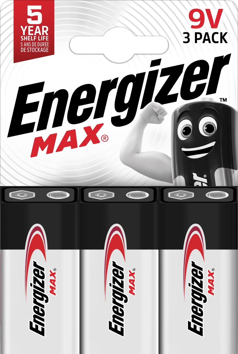 Energizer MAX 9V 3pack