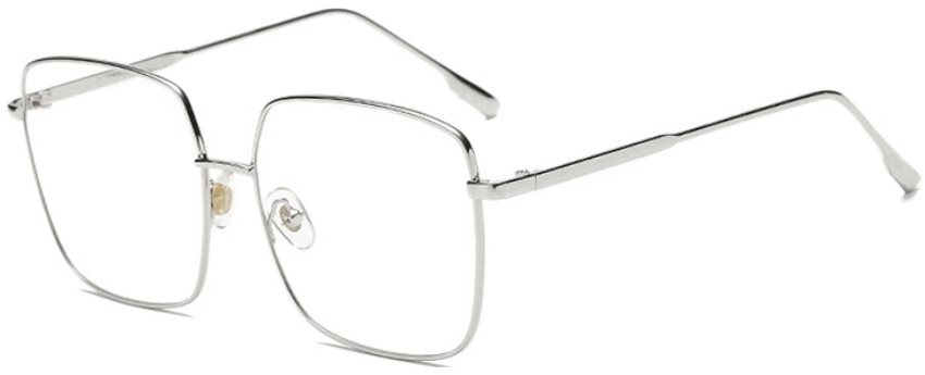 VeyRey Kék fényt blokkoló szemüveg négyzet Ernstep ezüst