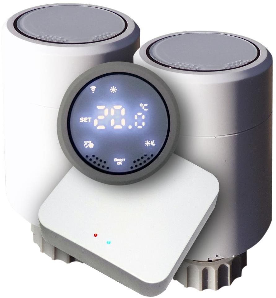 XtendLan XL-HLAVICE1KIT termostatická hlavice + Zigbee brána