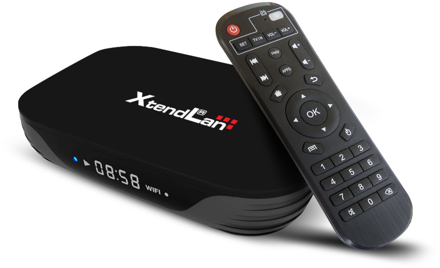 XtendLan Android TV 10 box HK1T