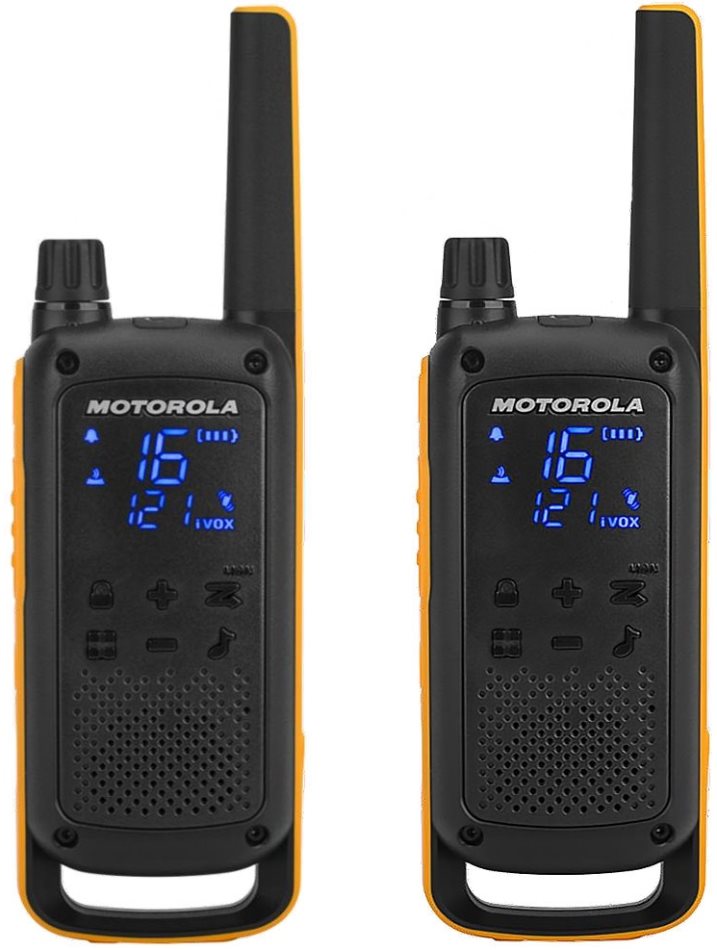 Motorola TLKR T82 Extreme, sárga / fekete