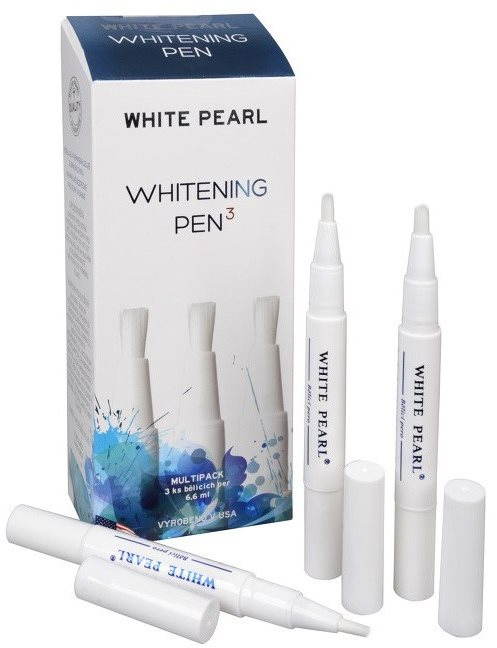 Fogfehérítő WHITE PEARL fogfehérítő toll 3 x 2.2 ml