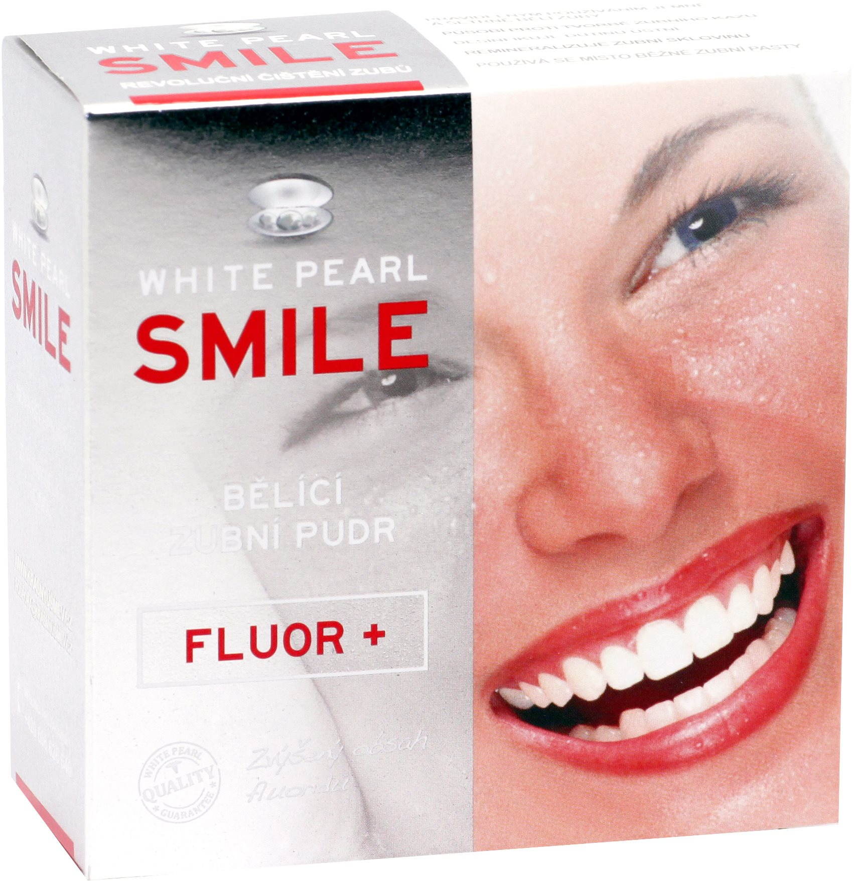 Fogfehérítő WHITE PEARL Smile Fluor + 30 g