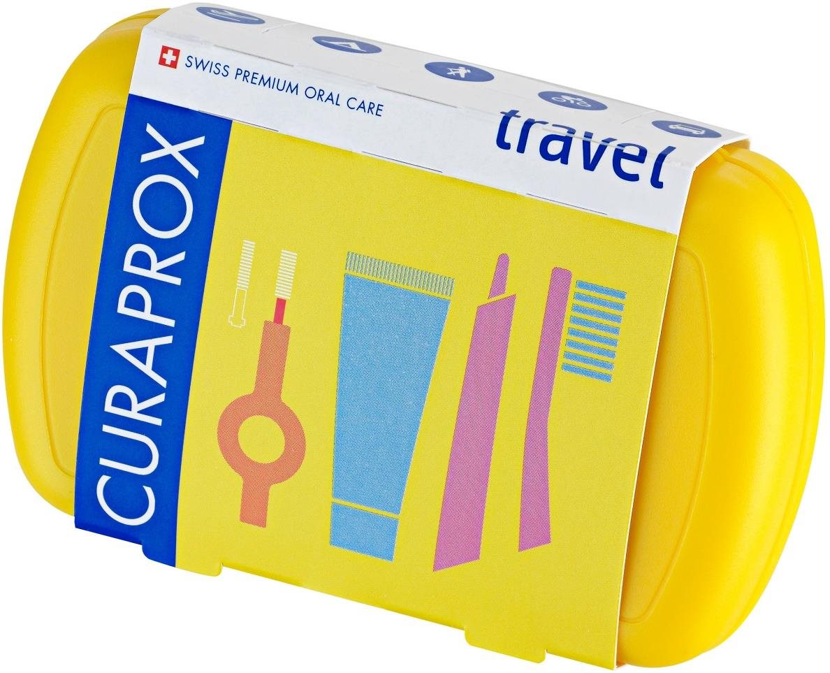 CURAPROX Travel set, sárga
