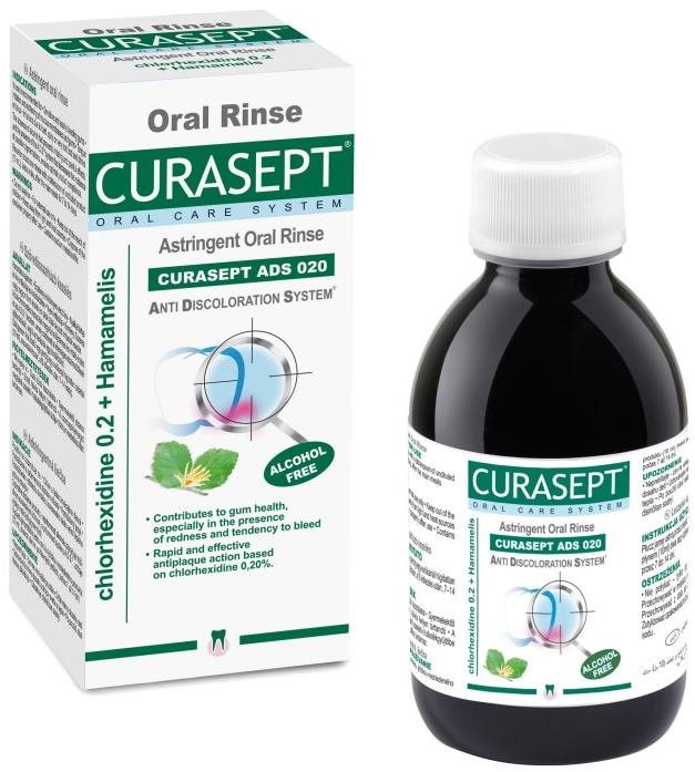 CURASEPT ADS Astringent 0,2%CHX hamamelissel 200 ml