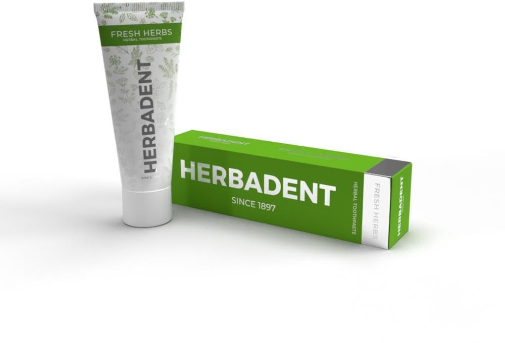 HERBADENT Fresh Herbs gyógynövényes fogkrém 75 g