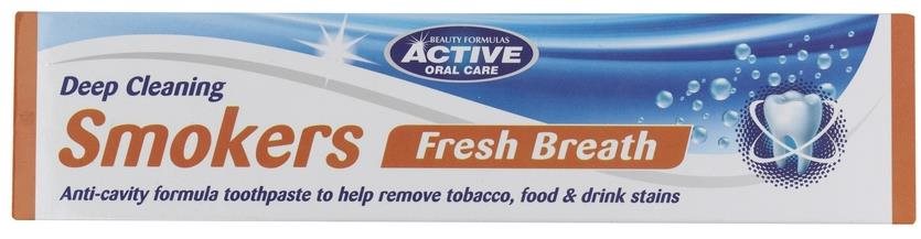 BEAUTY FORMULAS fogkrém dohányosoknak 100 ml