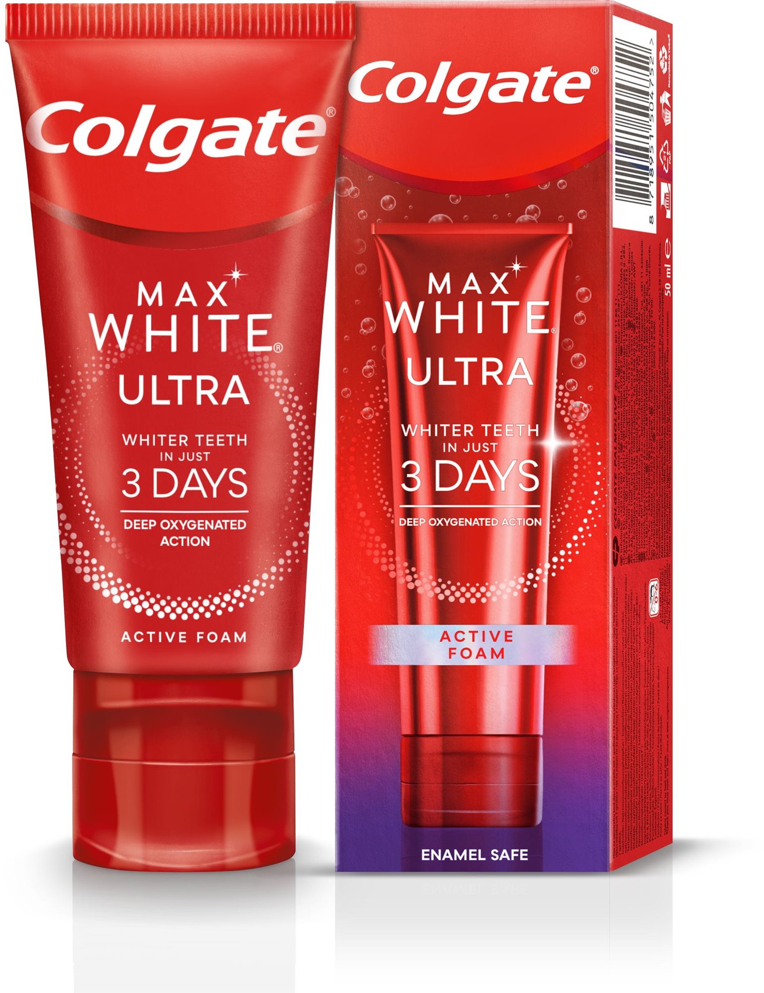 COLGATE Max White Ultra Active Foam 50 ml