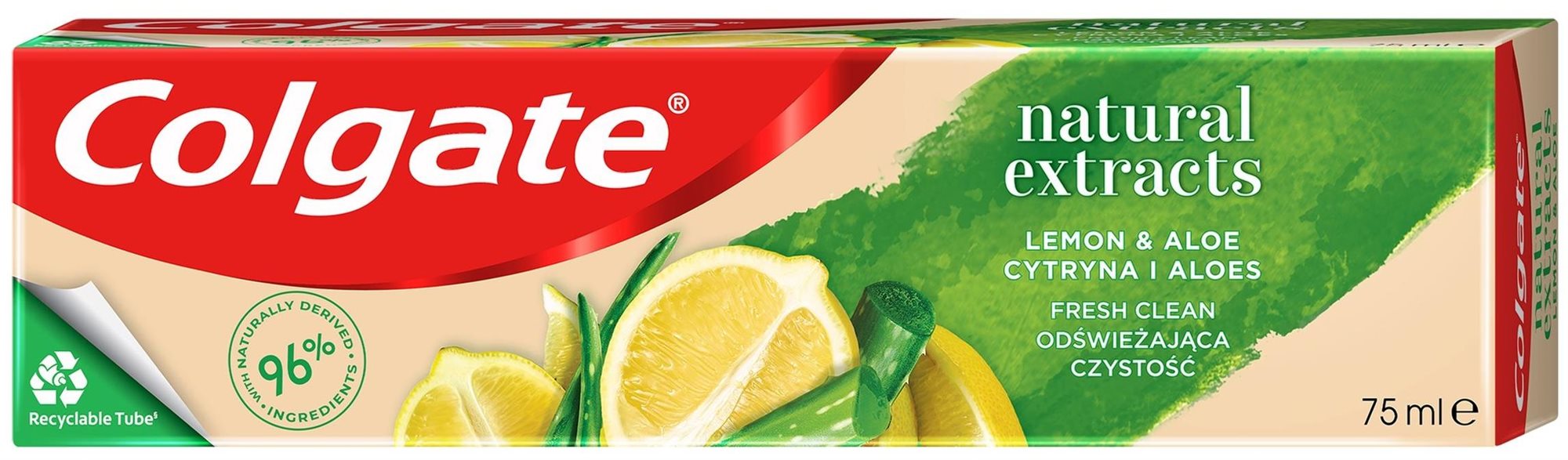 COLGATE Naturals Lemon & Aloe 75 ml
