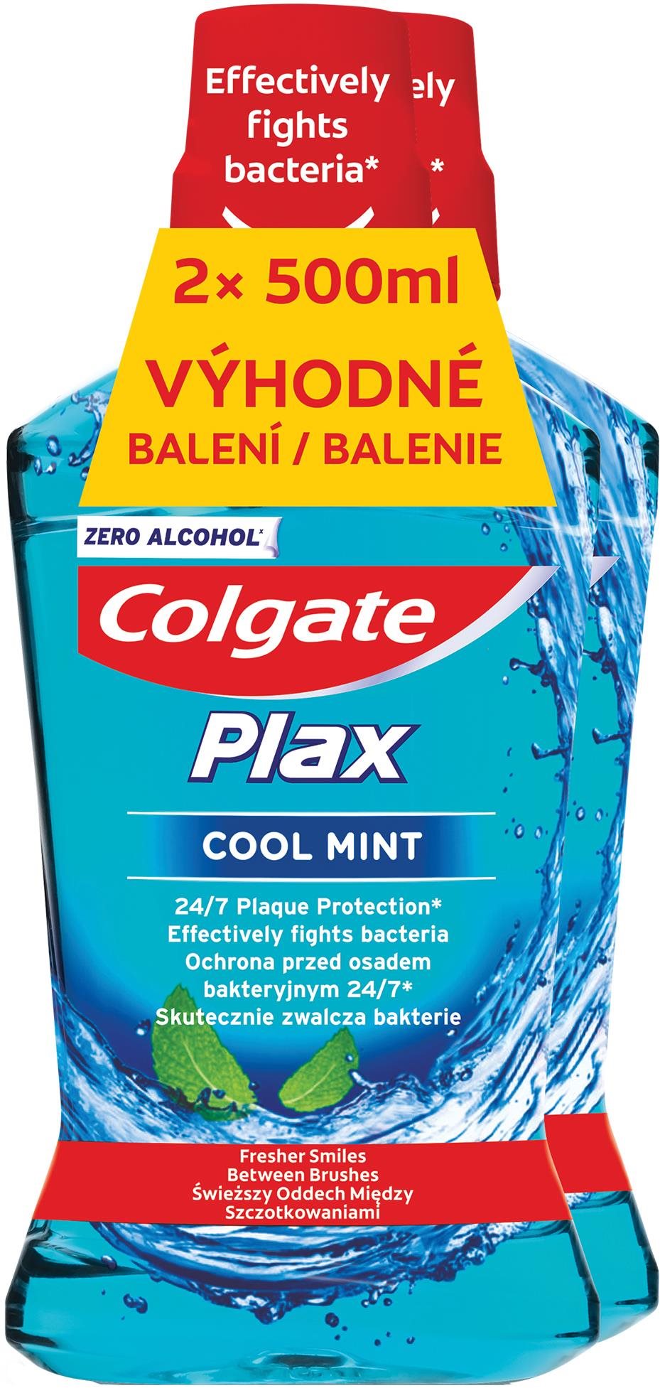 COLGATE Plax Multi Protection Cool Menta 2x 500 ml