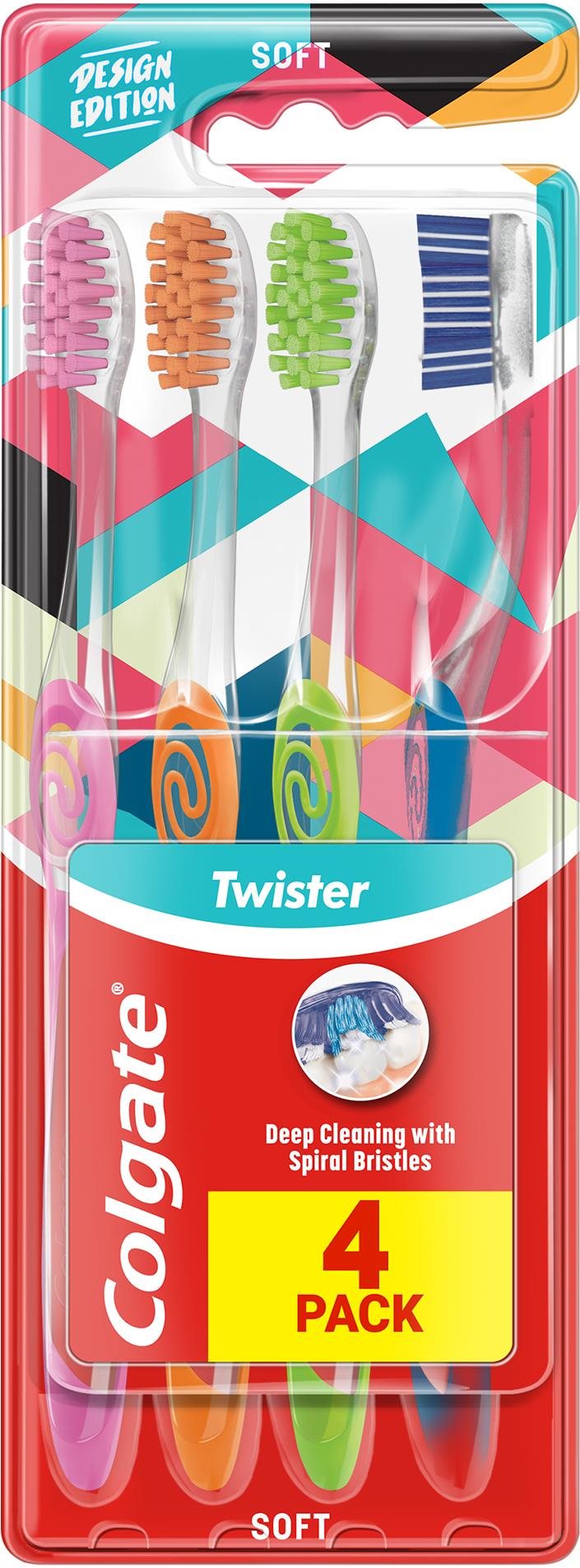 COLGATE Twister Design Edition 4 db