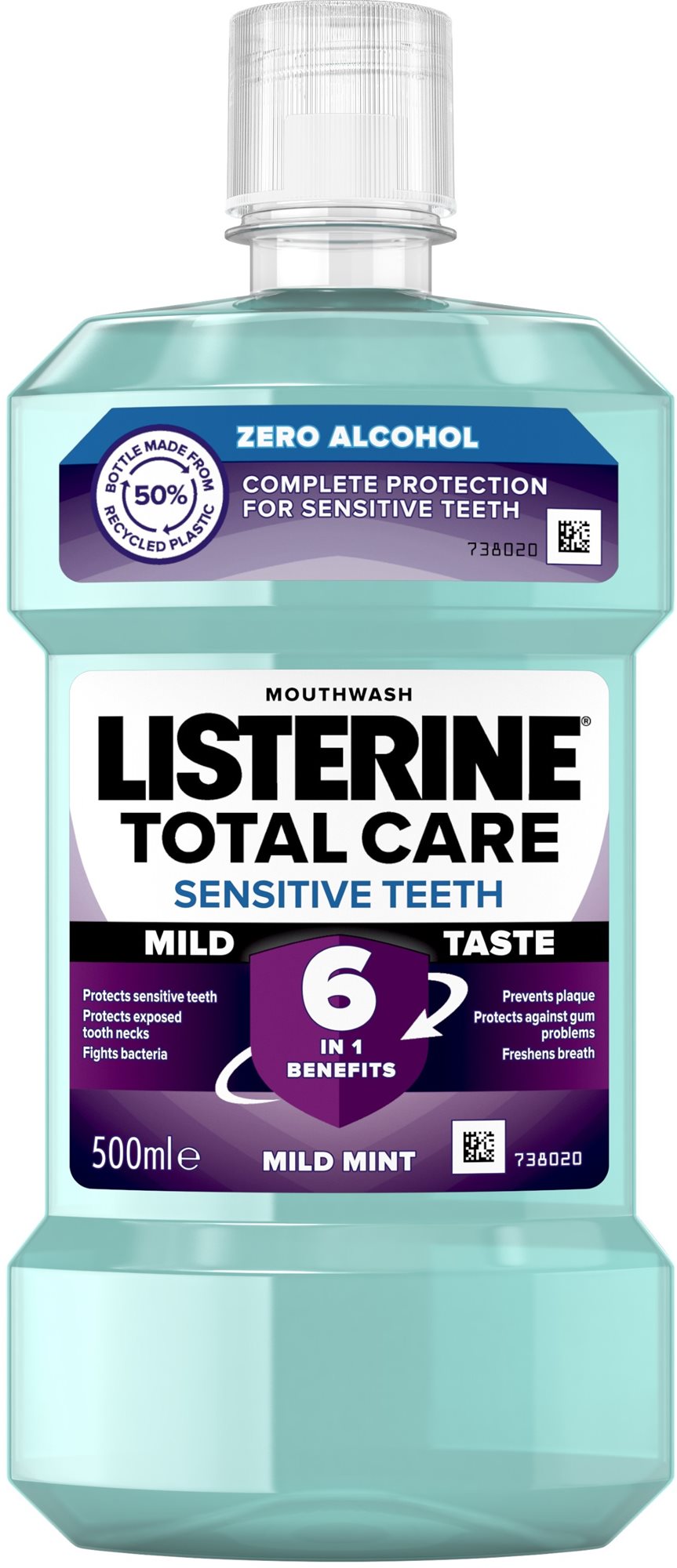 LISTERINE Total Care Sensitive Teeth 500 ml