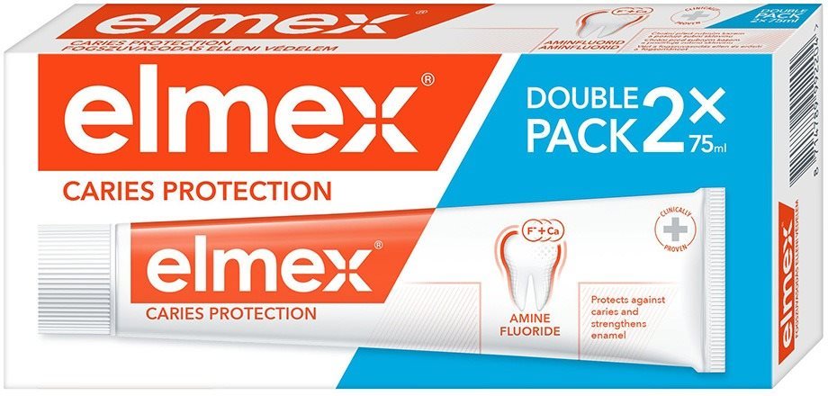Elmex Anti Caries Protection fogkrém - Duopack 2 x 75 ml