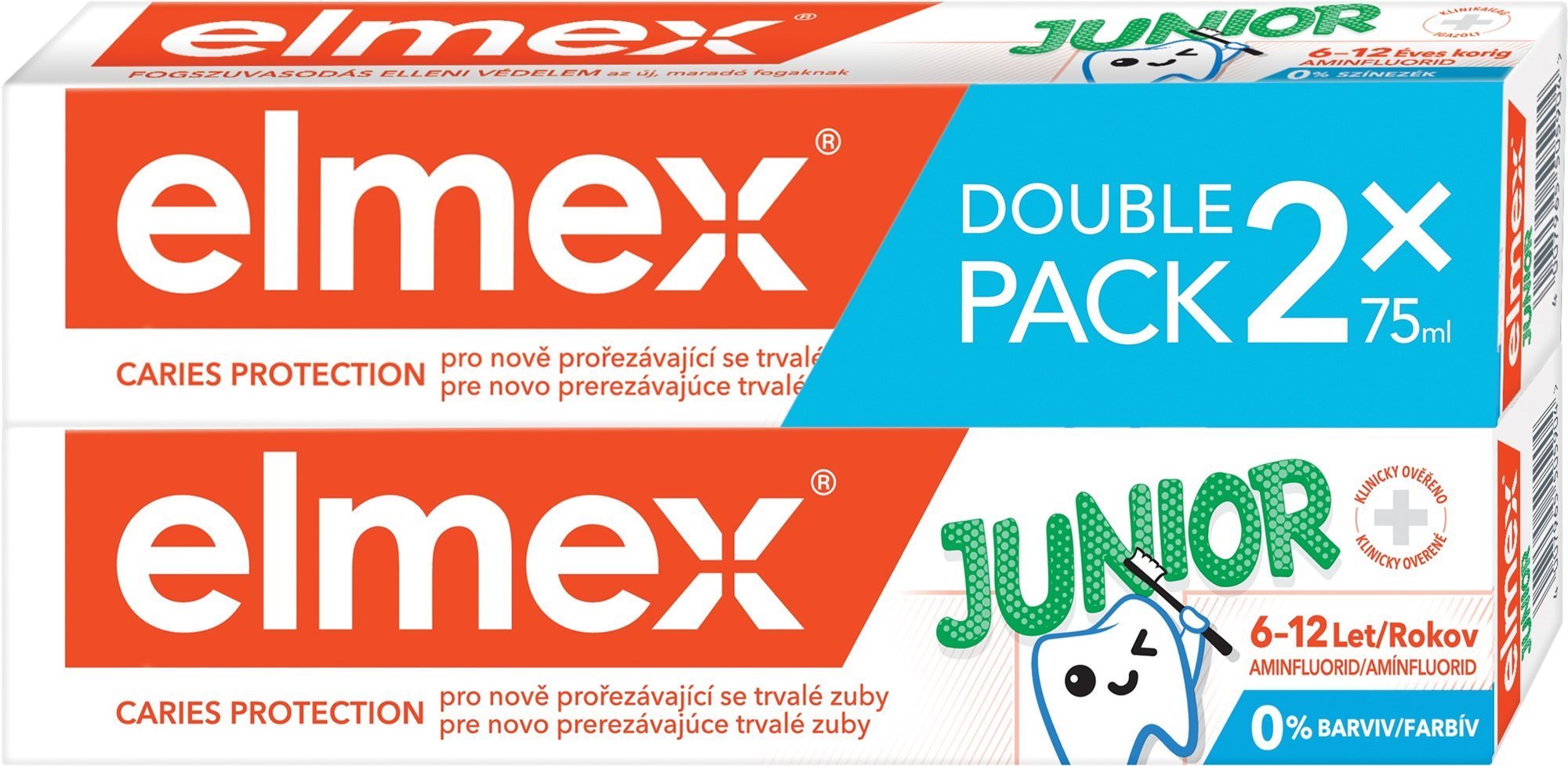 ELMEX Junior duopack 2 × 75 ml