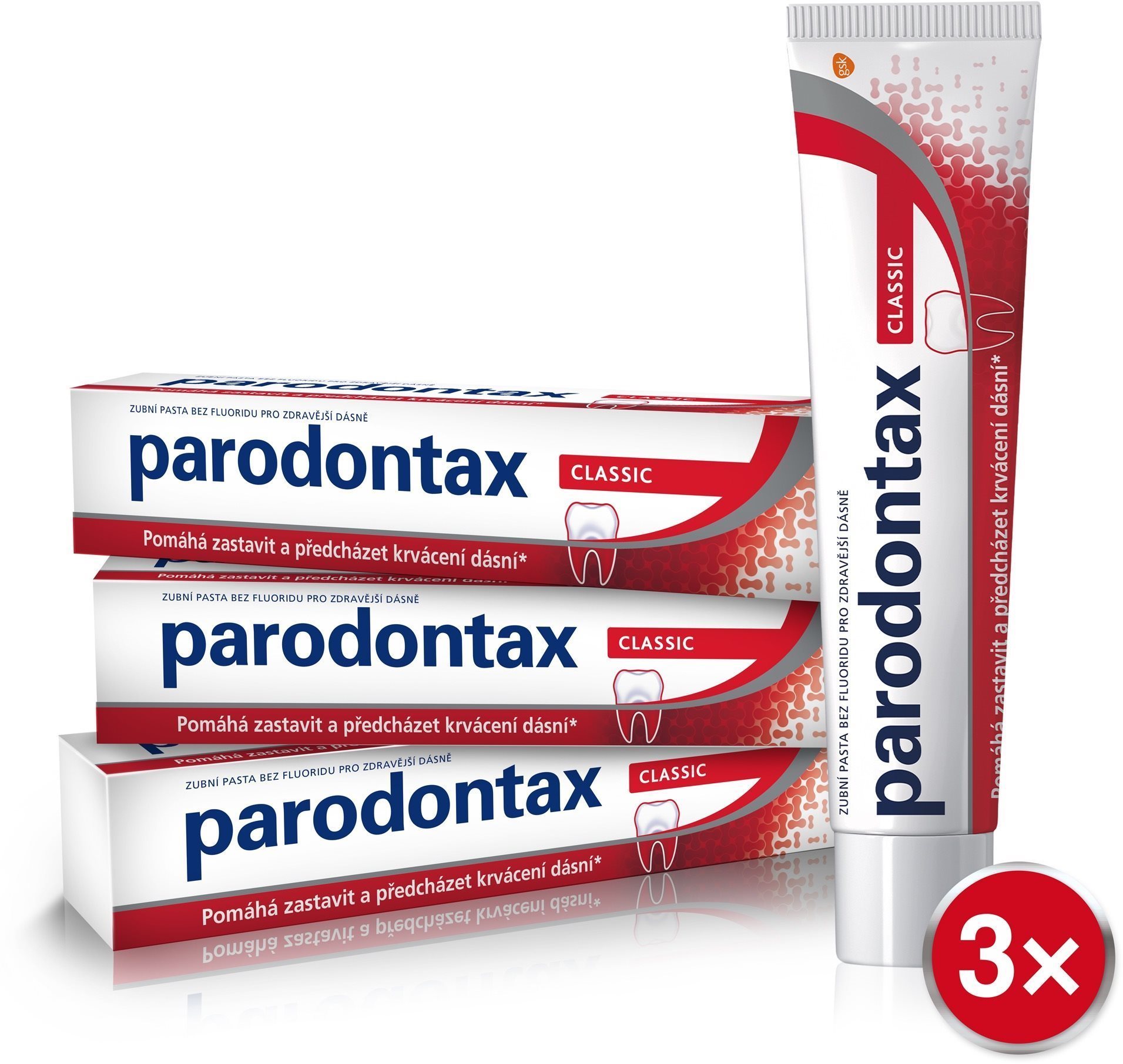PARODONTAX Classic 3x 75 ml