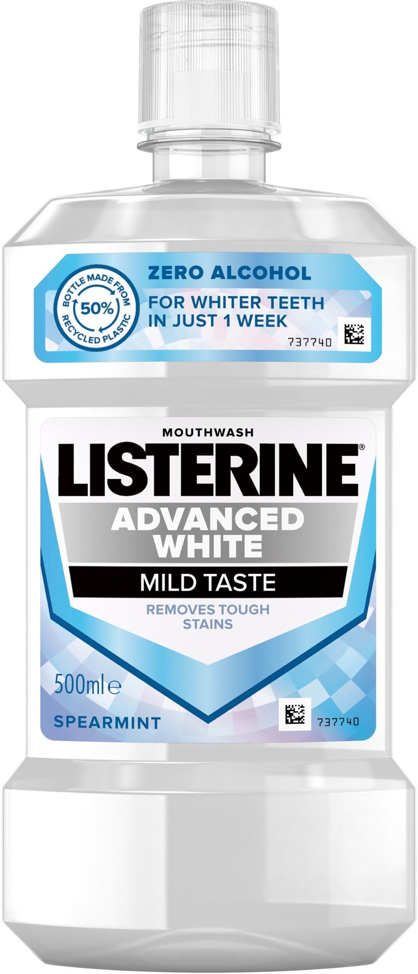 LISTERINE Advanced White Mild Taste 500 ml