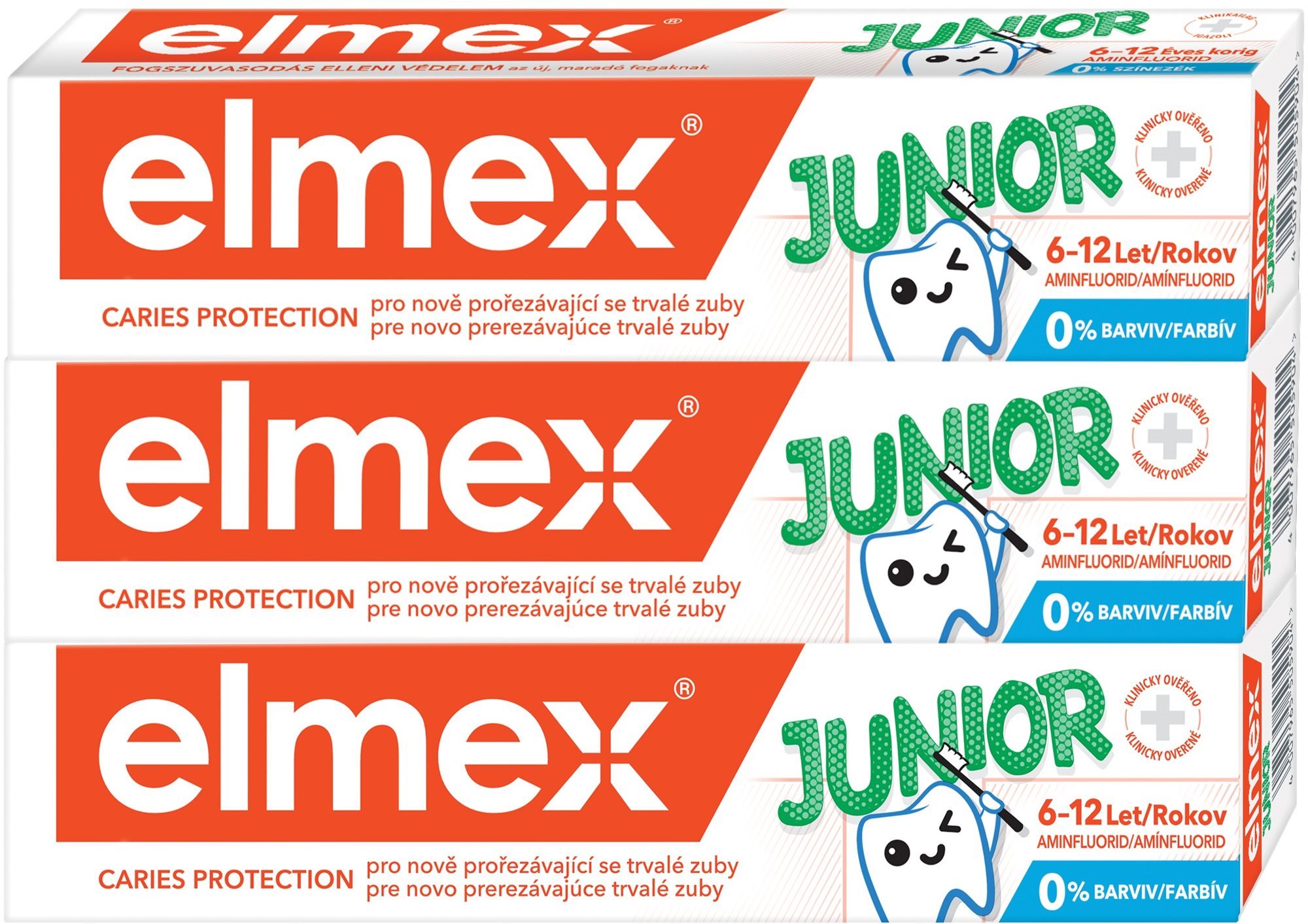 ELMEX Junior 3 × 75 ml