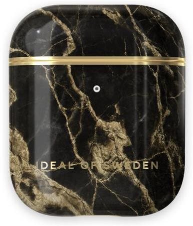iDeal of Sweden az Apple Airpods számára golden smoke marble