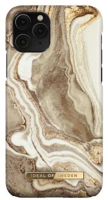 iDeal Of Sweden Fashion iPhone 11 Pro/XS/X golden sand marble tok