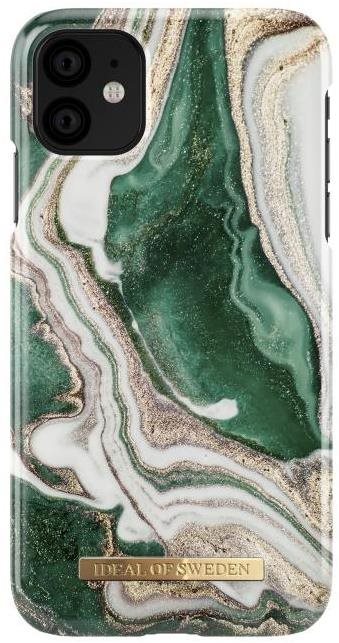 iDeal Of Sweden Fashion iPhone 11/XR golden jade marble tok