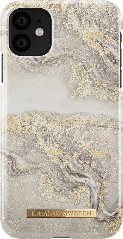 iDeal Of Sweden Fashion iPhone 11/XR sparle greige marble tok