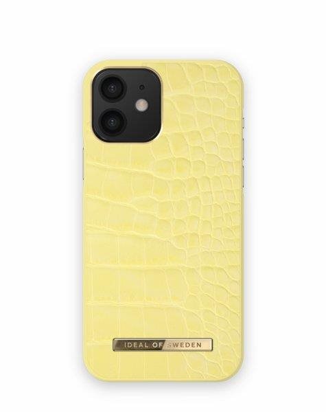 iDeal Of Sweden Atelier iPhone 12/12 Pro lemon crocoo tok