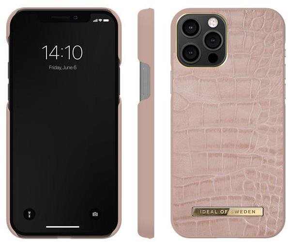 iDeal Of Sweden Atelier iPhone 12/12 Pro rose croco tok