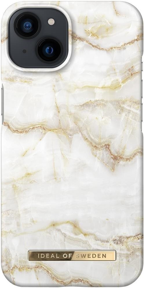 iDeal Of Sweden Fashion iPhone 13 Golden Pearl Marble tok