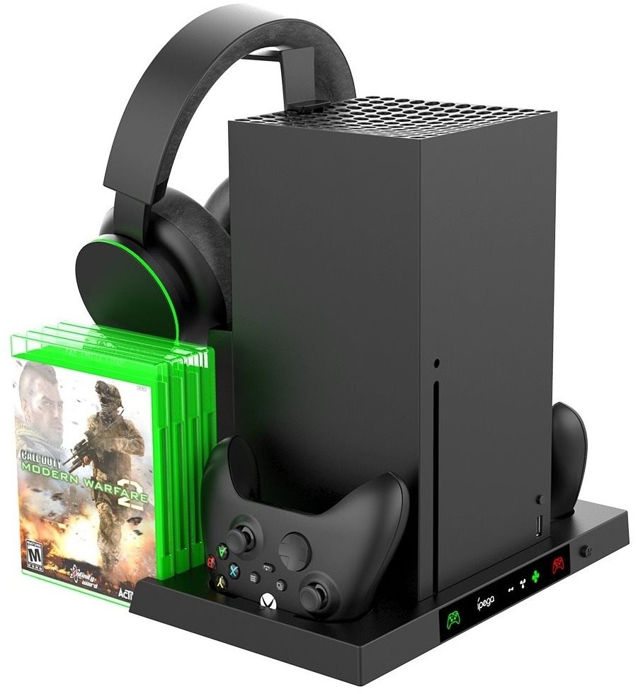 iPega XBX023 Többfunkciós töltőállvány hűtéssel az Xbox X sorozathoz