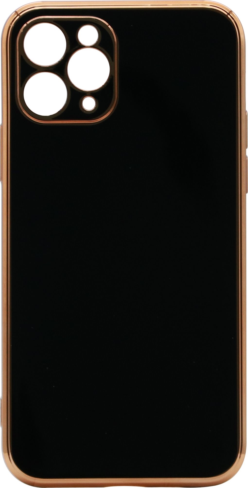 iWill Luxury Electroplating Phone Case az iPhone 12 Pro Max készülékhez Black