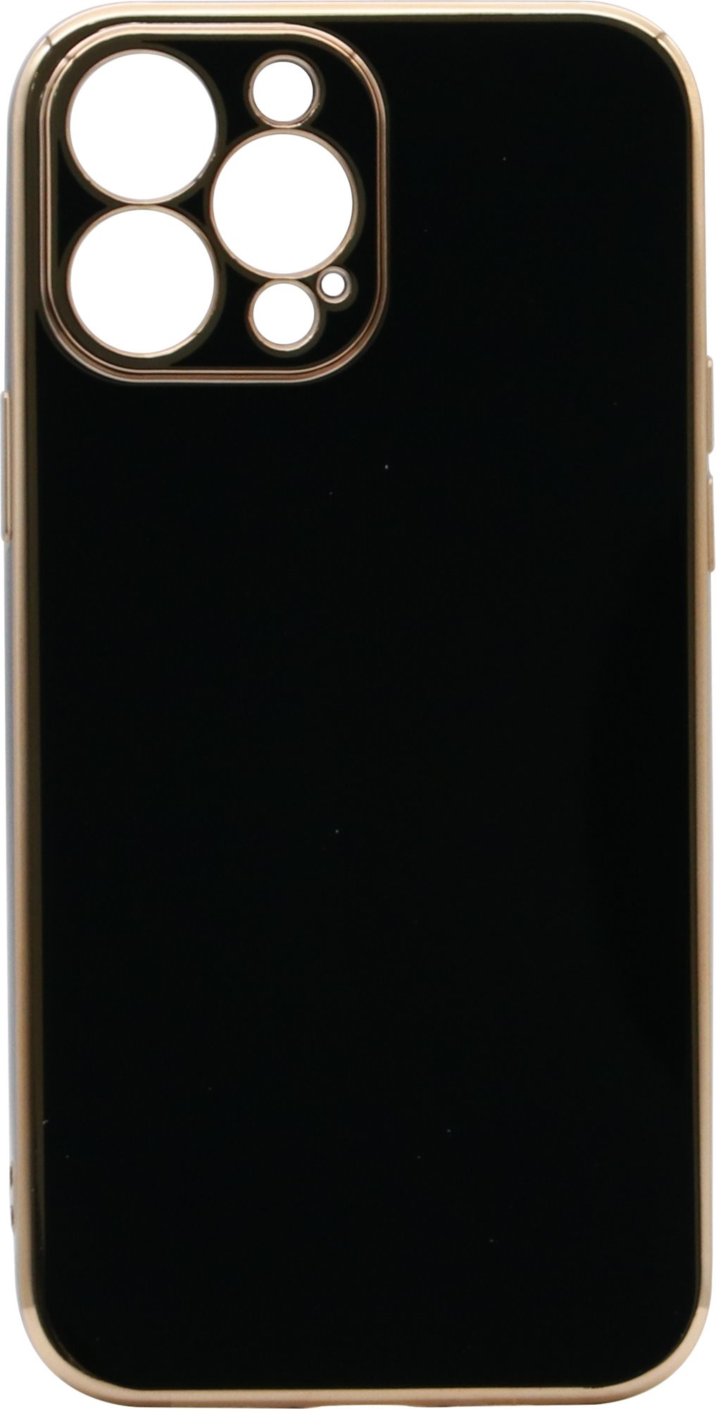 iWill Luxury Electroplating Phone Case az iPhone 13 Pro Max készülékhez Black