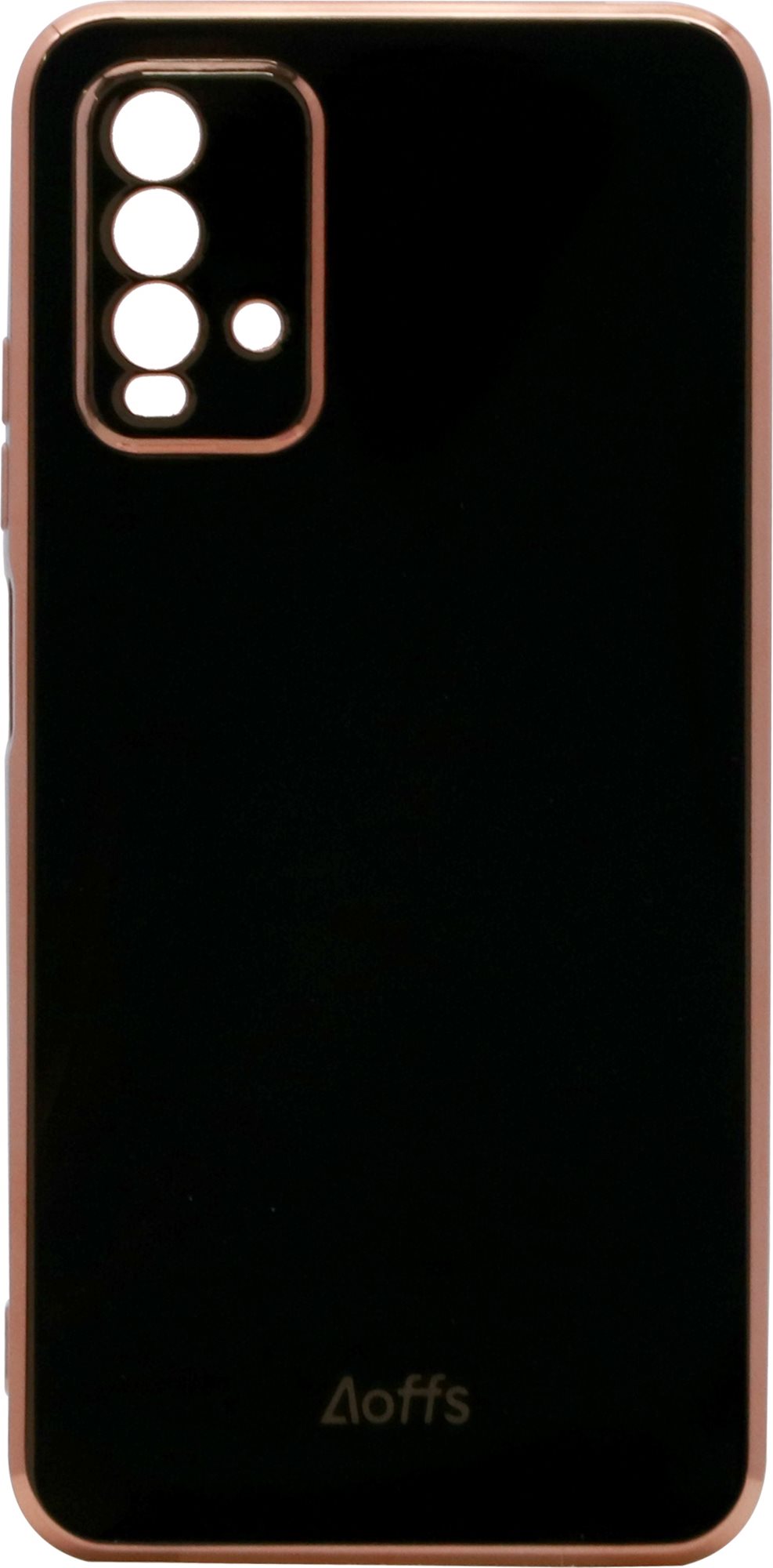 iWill Luxury Electroplating Phone Case a Xiaomi POCO M3 készülékhez Black