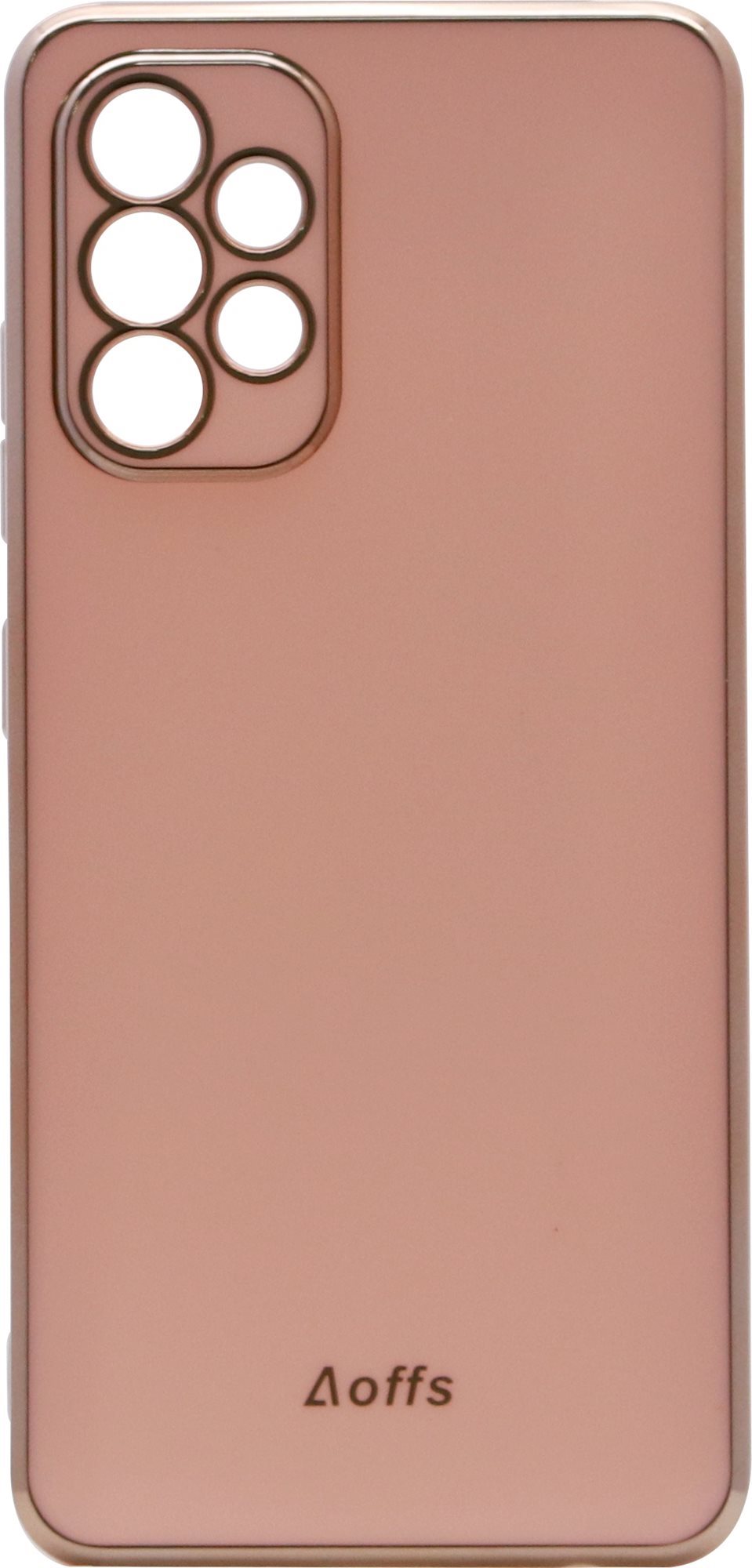 iWill Luxury Electroplating Phone Case a Galaxy A32 készülékhez Pink
