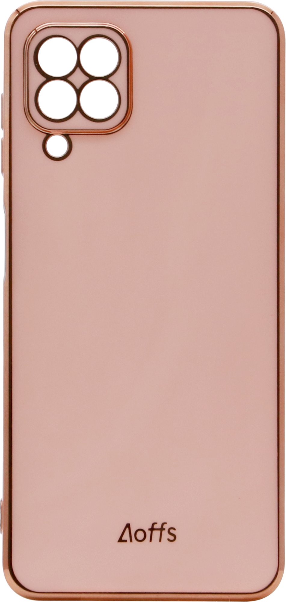 iWill Luxury Electroplating Phone Case a Galaxy A22 készülékhez Pink