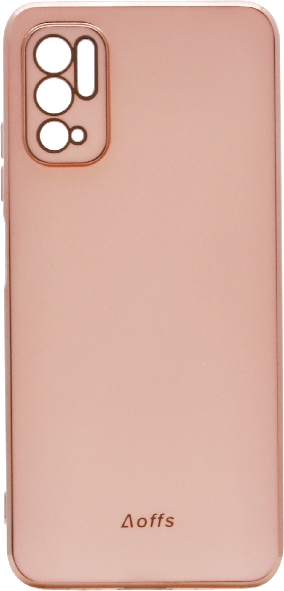 iWill Luxury Electroplating Phone Case a Xiaomi Redmi Note 10 5G készülékhez Pink